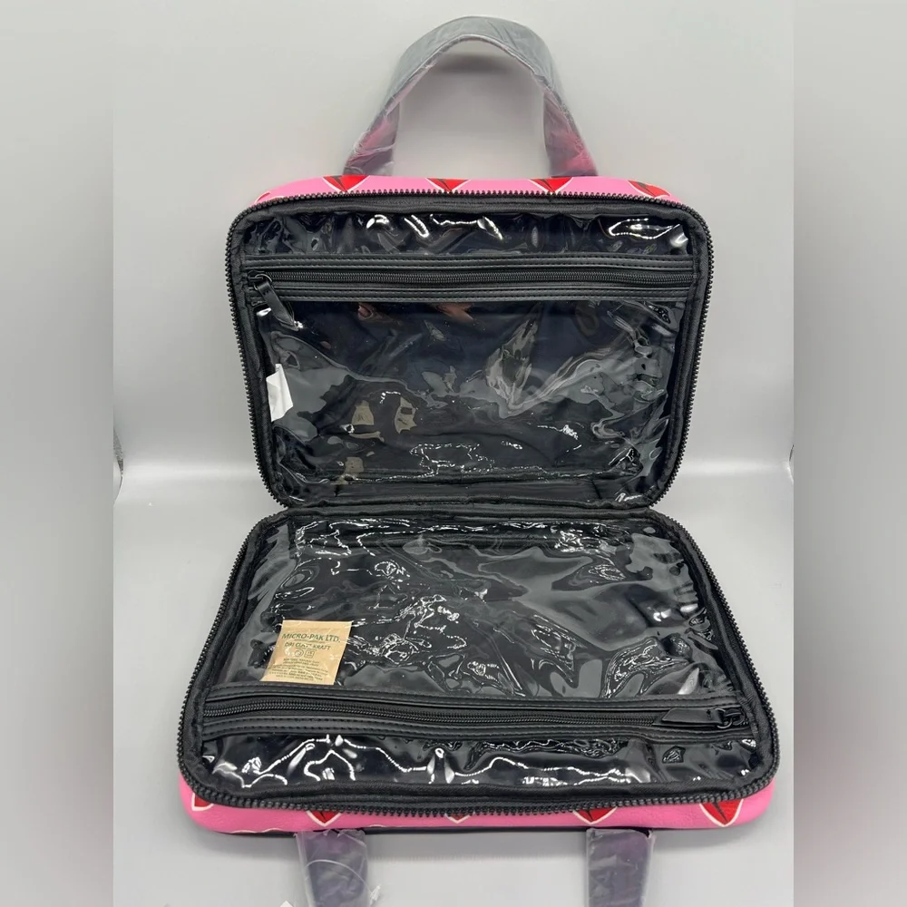 Betsey Johnson weekender cosmetics bag